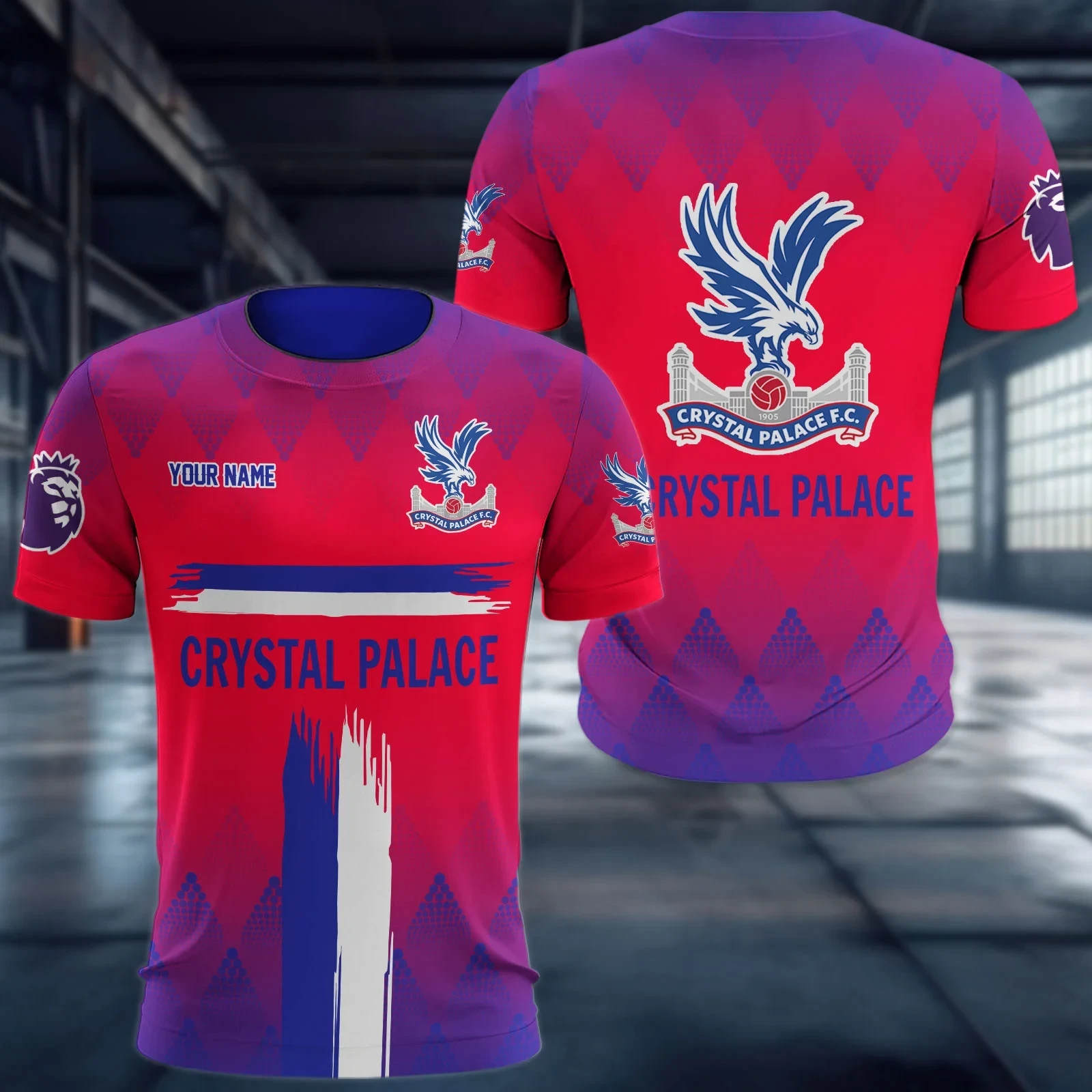 Personalized Crystal Palace F.C 3D Apparel - NUH4293