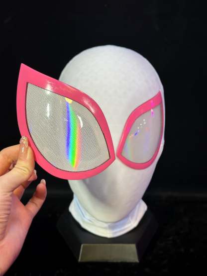 White&Pink Face Shell Mask