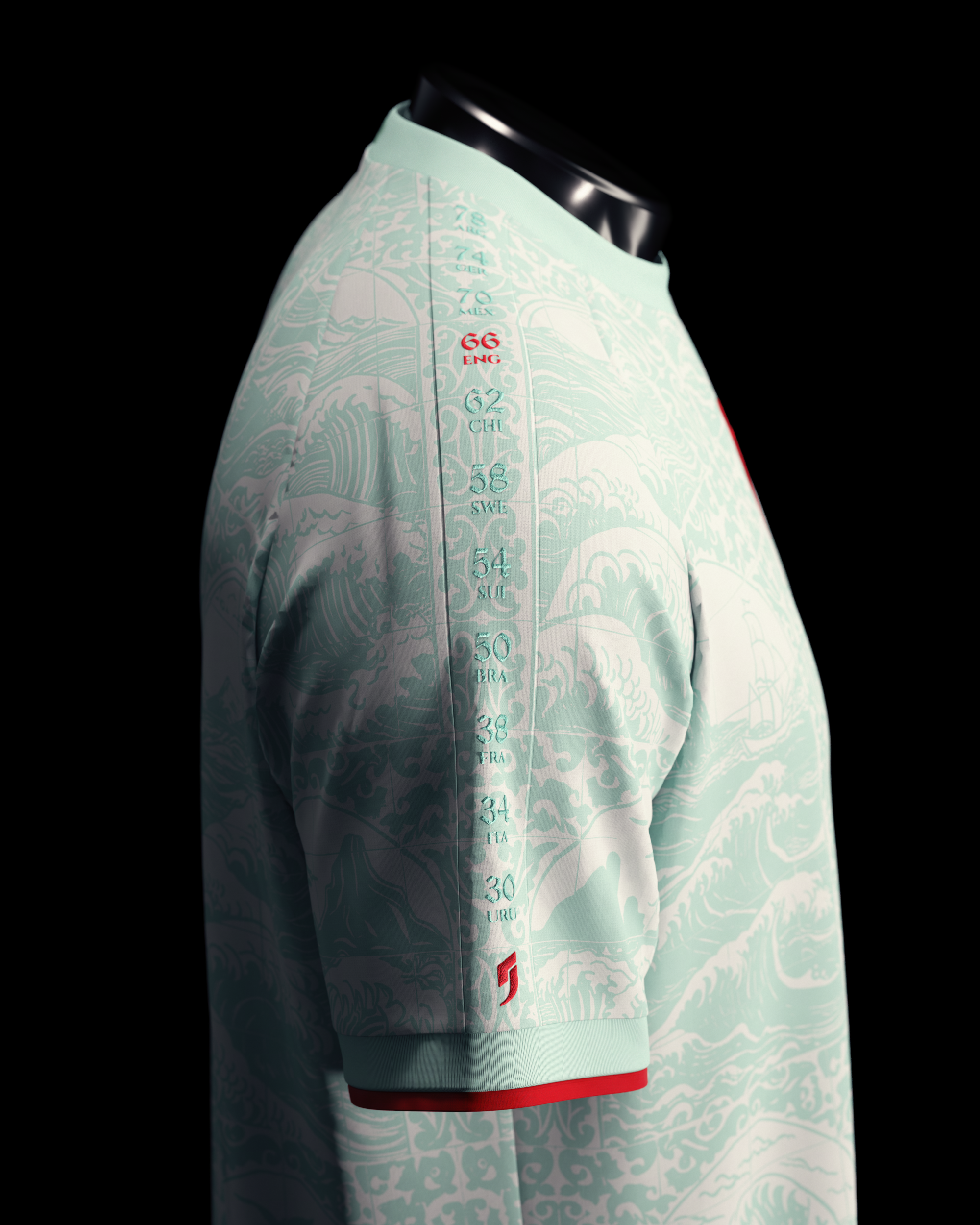 Portugal Away Heritage Jersey (2026WC Edition)