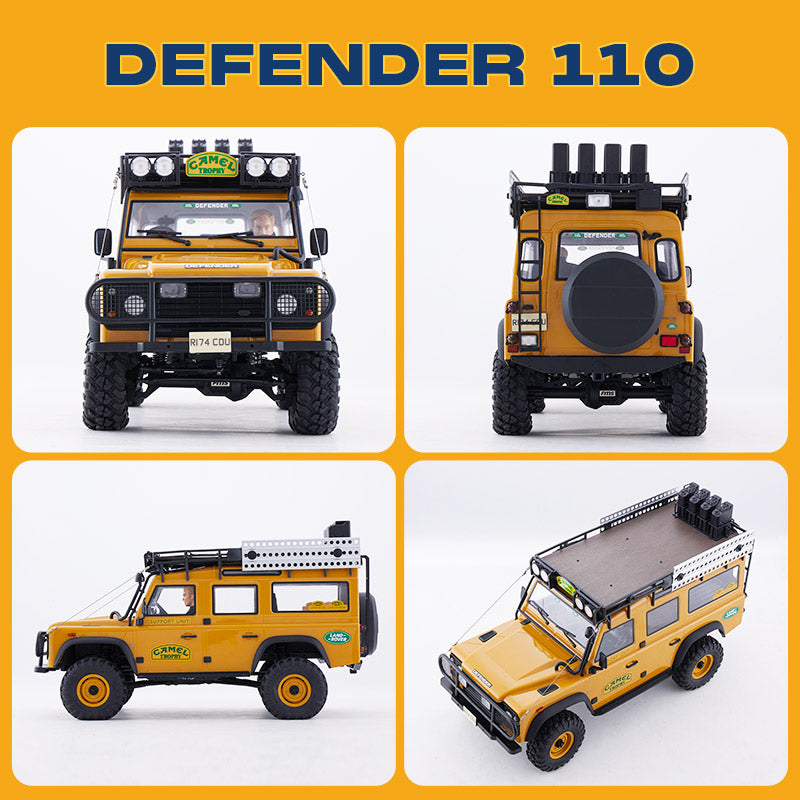 FMS 1:10 FCX10 Land Rover Camel Trophy Edition RS
