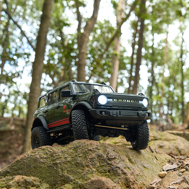 FMS 1:18 FCX18 II Ford Bronco 2021 RTR Brushed (160mm Wheelbase)