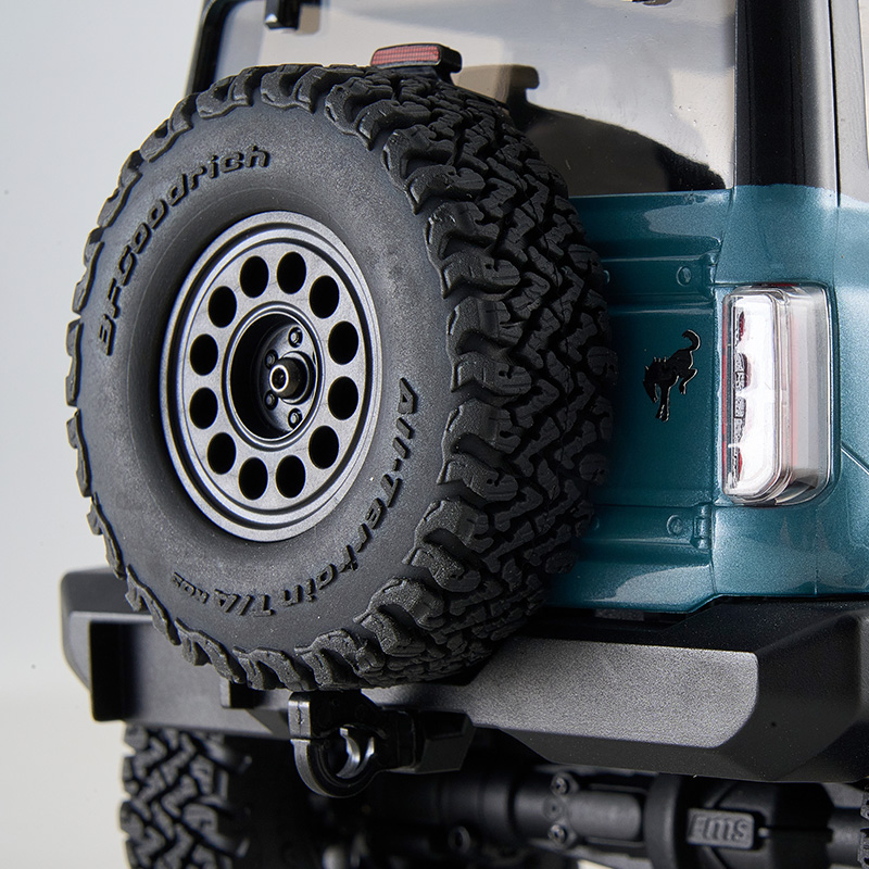 FMS 1:18 FCX18 II Ford Bronco 2021 RTR Brushed (160mm Wheelbase)