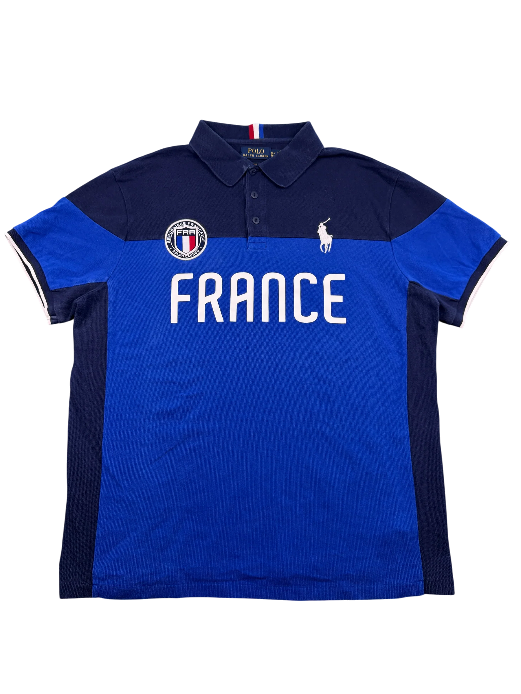 Ralph Lauren mid Pony FRANCE Poloshirt (XL)