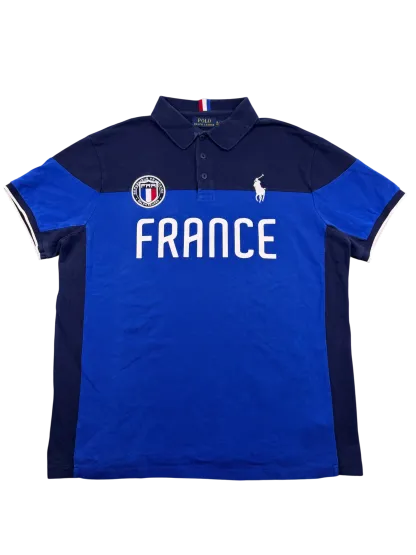 Ralph Lauren mid Pony FRANCE Poloshirt (XL)