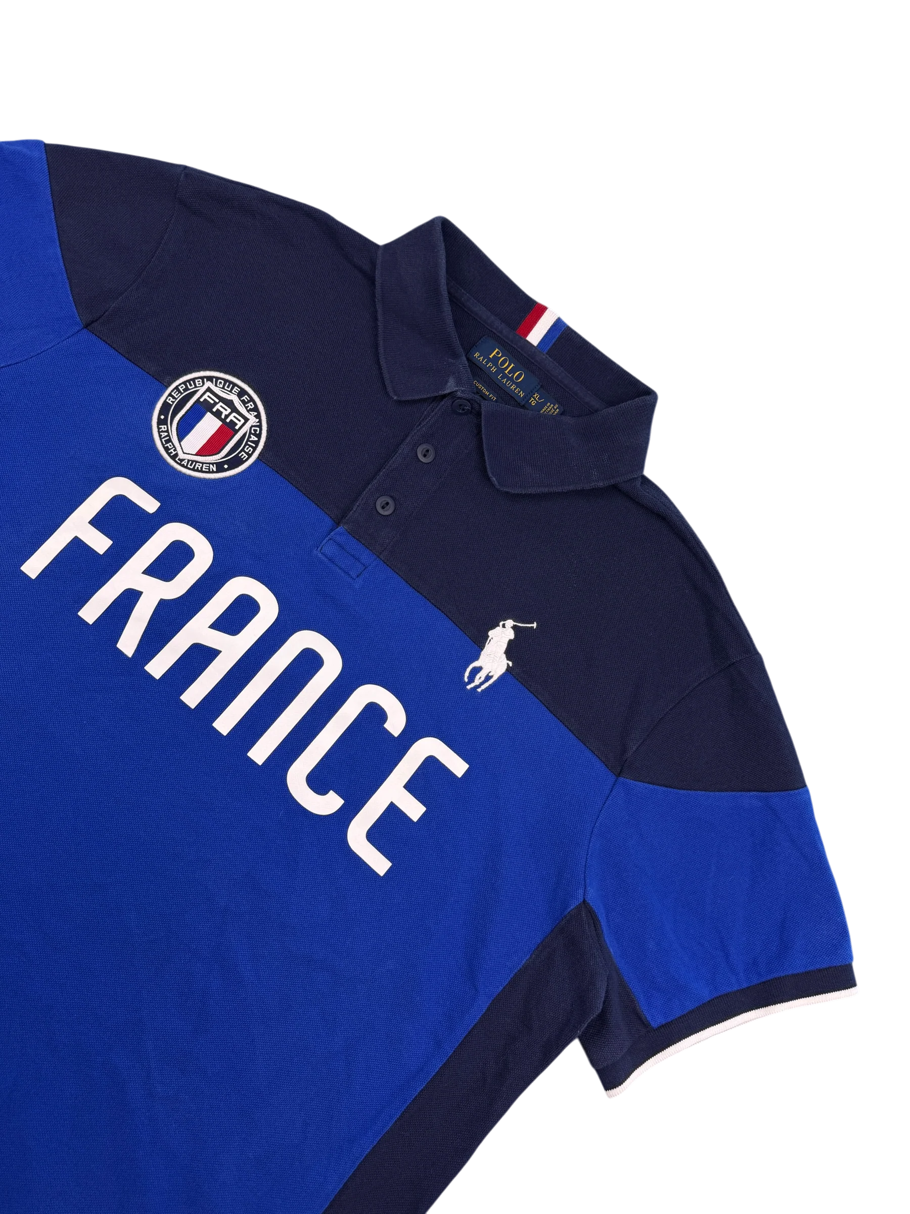 Ralph Lauren mid Pony FRANCE Poloshirt (XL)