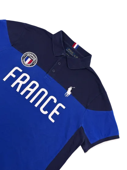 Ralph Lauren mid Pony FRANCE Poloshirt (XL)