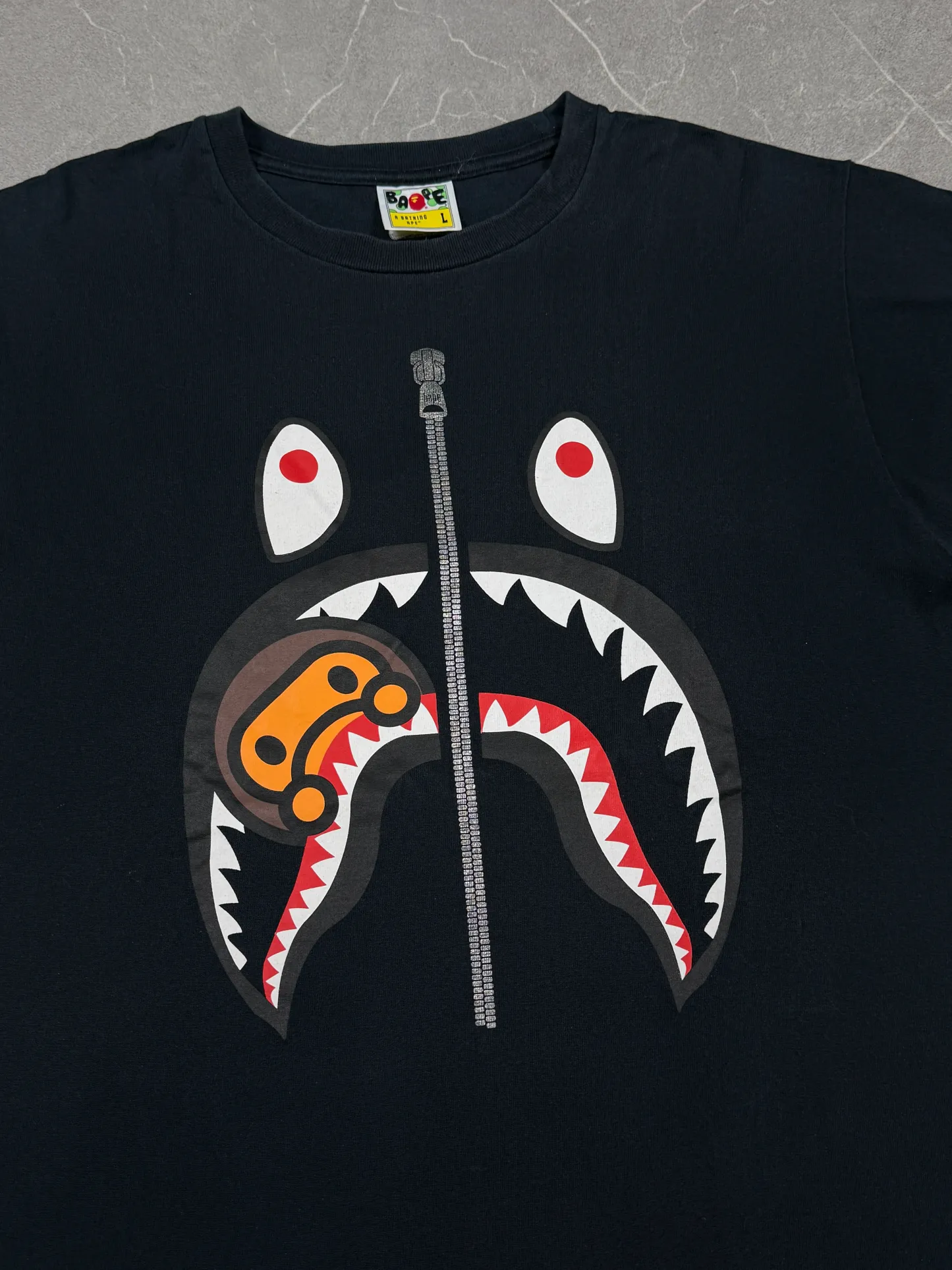 Bape Sharkzip Babymilo T-Shirt (L)