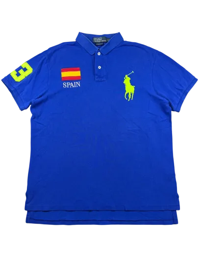 Ralph Lauren Big Pony SPAIN Poloshirt (L)