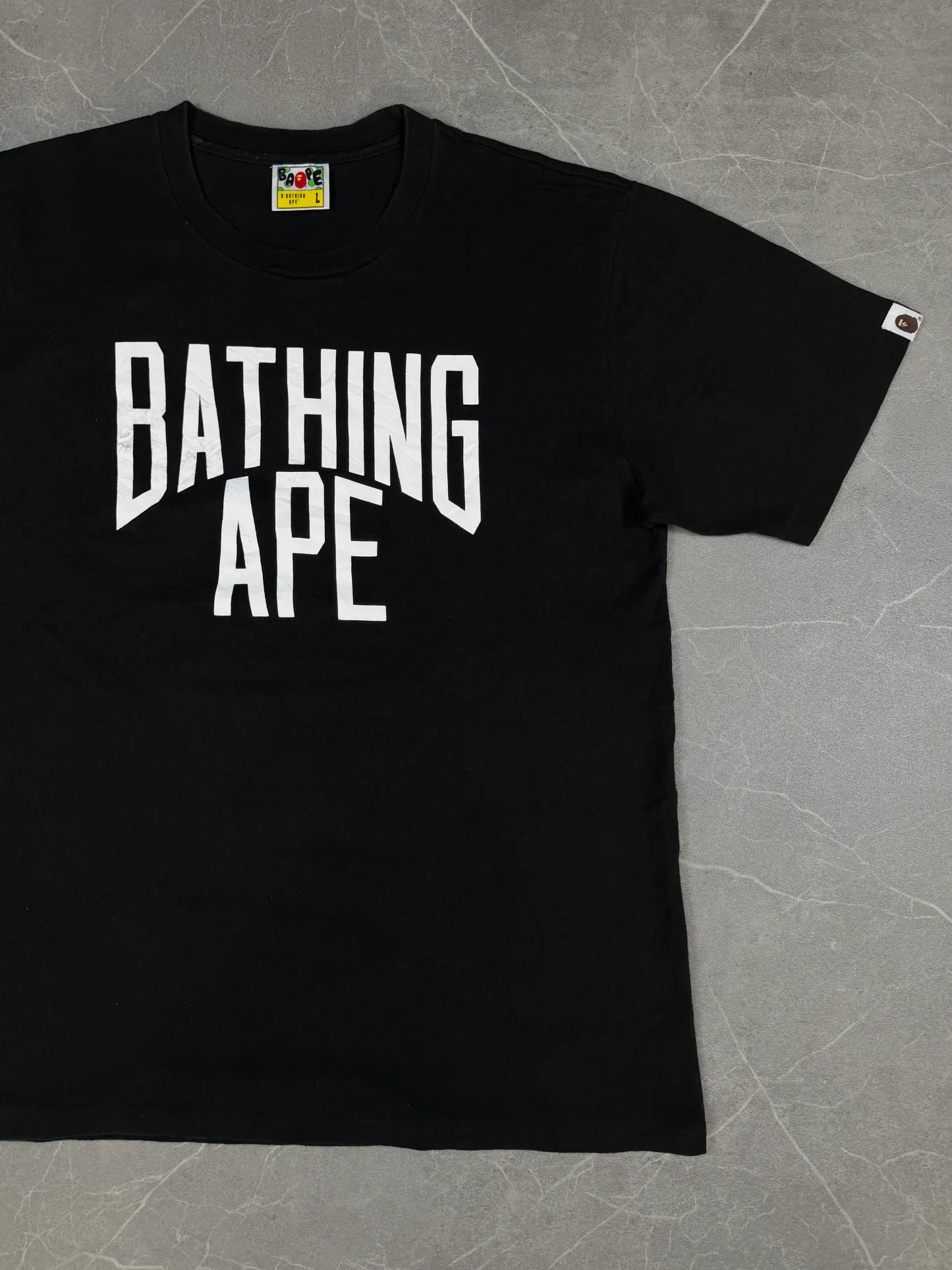 Bape Bicolor NYC Logo Slim-Tee (L)