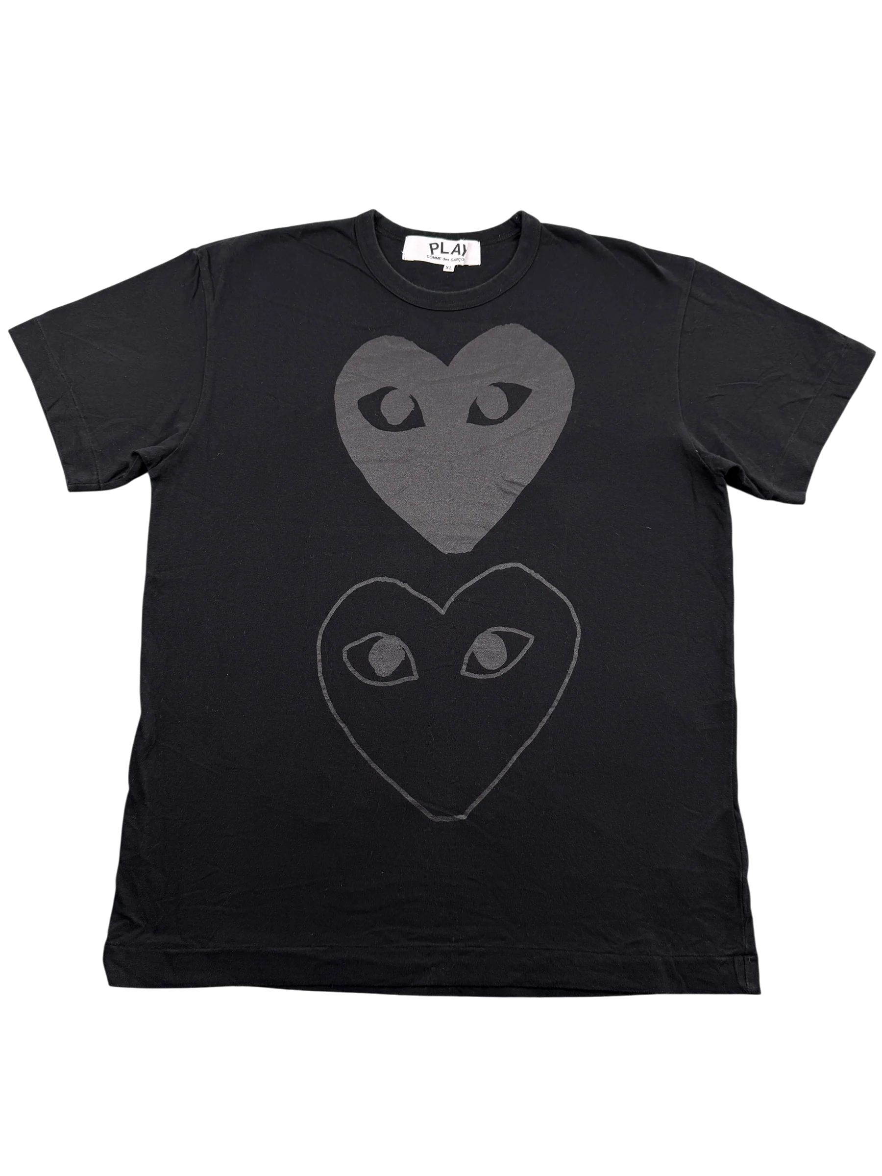 Comme de Garcon Doube Heart Tshirt (XL)