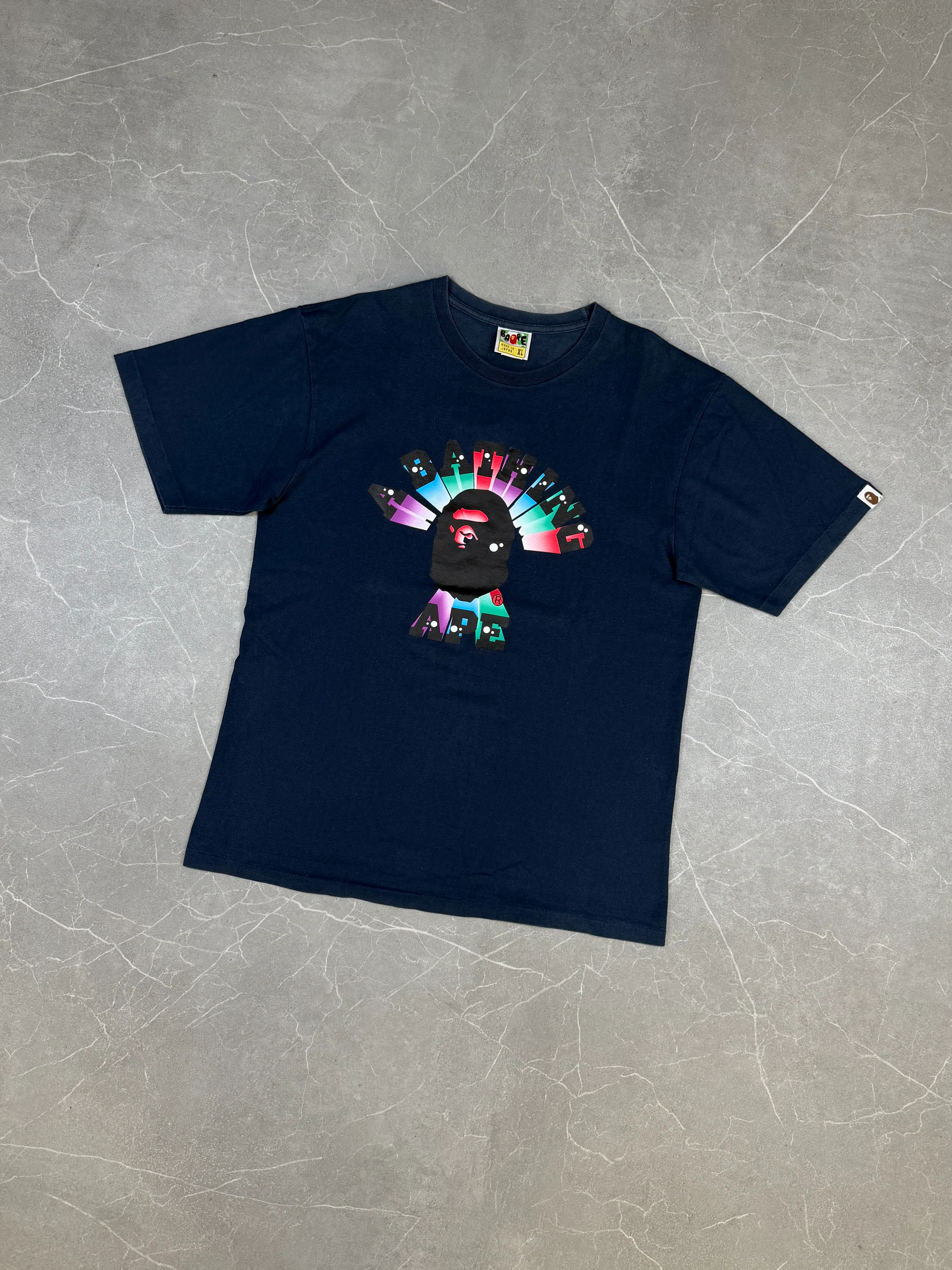 Bape Disco College Tee (L-XL)