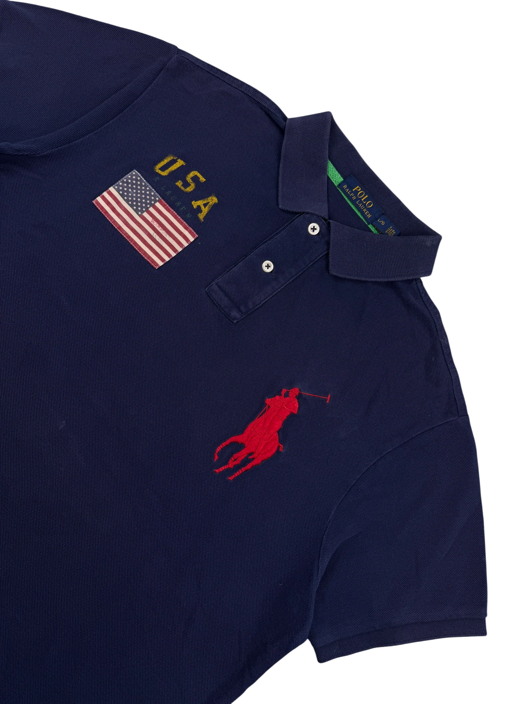 Ralph Lauren Big Pony USA Poloshirt (L)