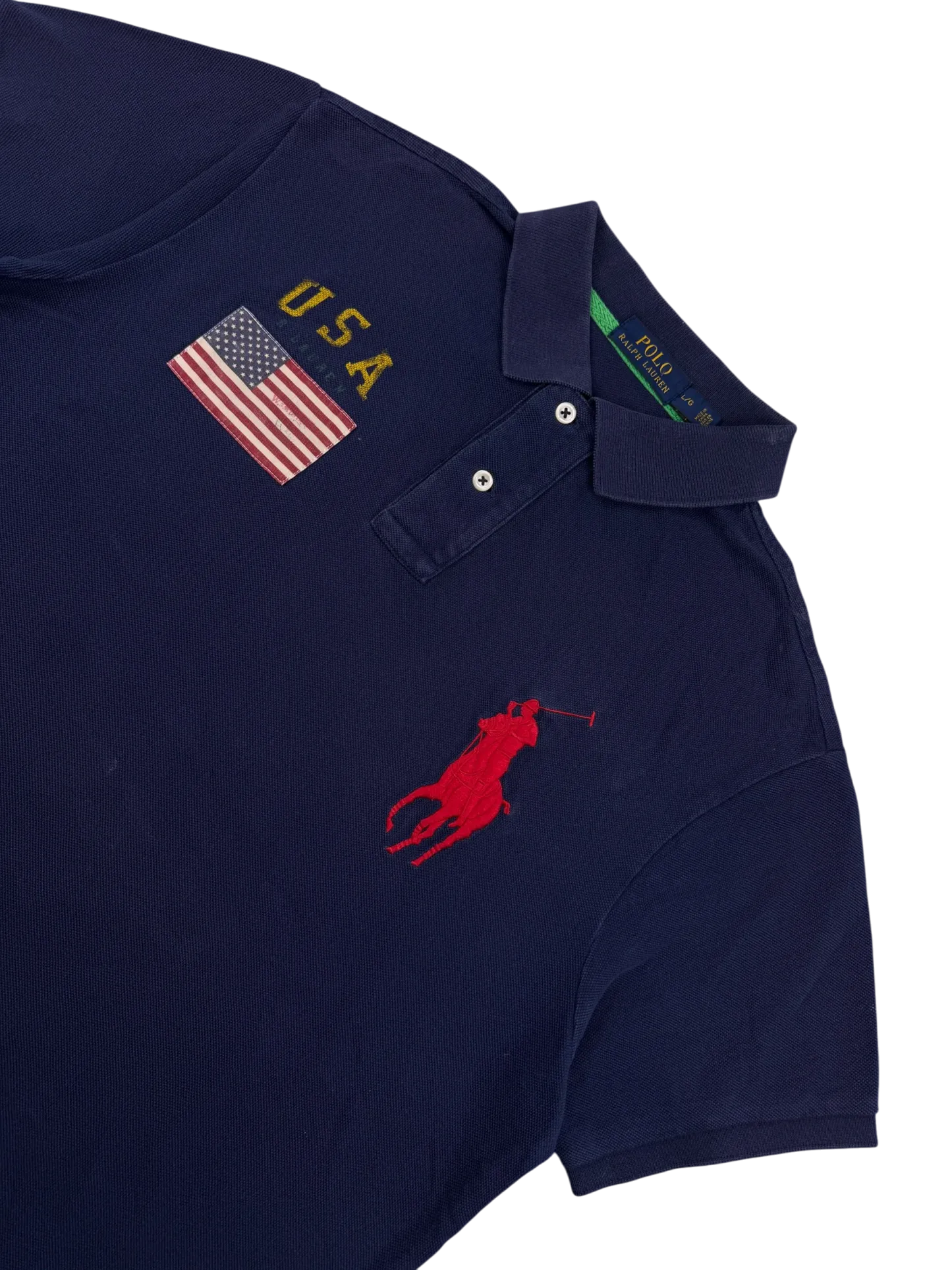 Ralph Lauren Big Pony USA Poloshirt (L)