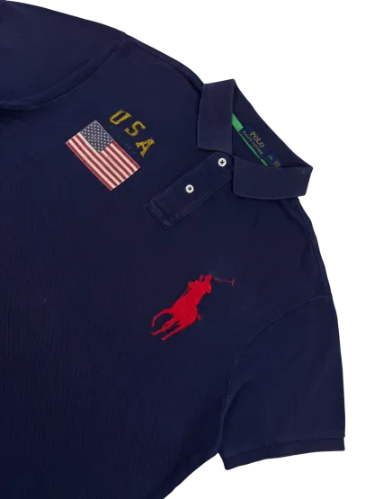 Ralph Lauren Big Pony USA Poloshirt (L)