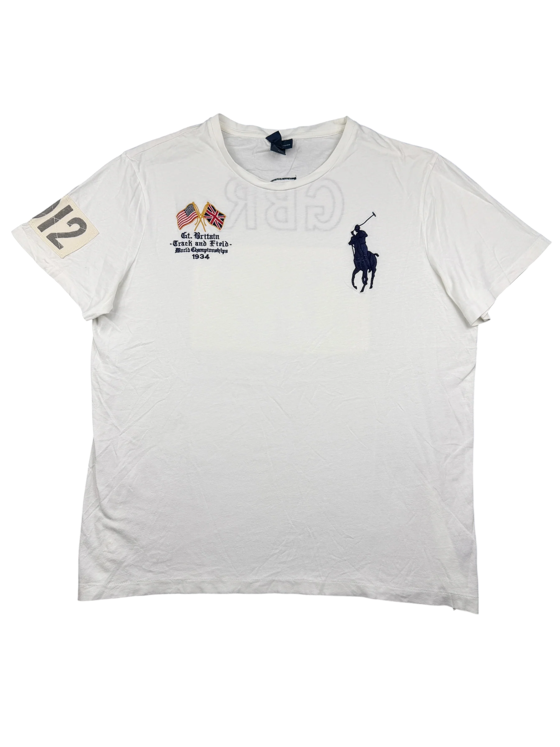 Ralph Lauren Big Pony GRO?BRITANNIEN Tshirt (XL)