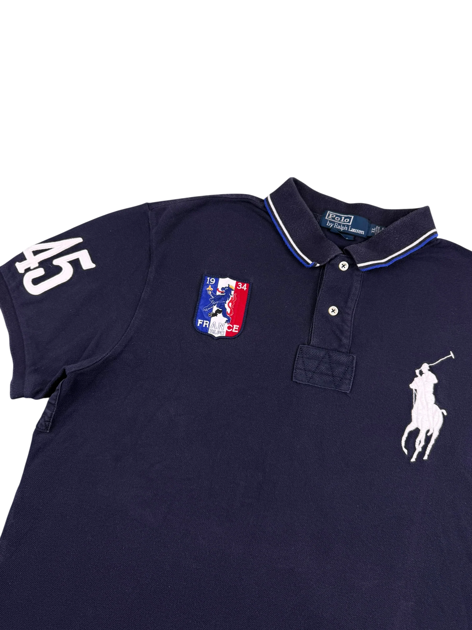 Ralph Lauren Big Pony Frankreich Poloshirt (XL)