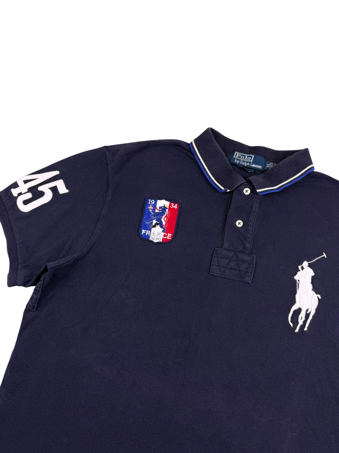 Ralph Lauren Big Pony Frankreich Poloshirt (XL)