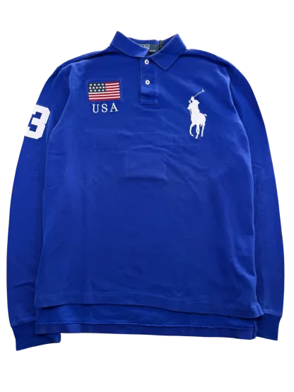 Ralph Lauren Big Pony USA Longsleeve (M)