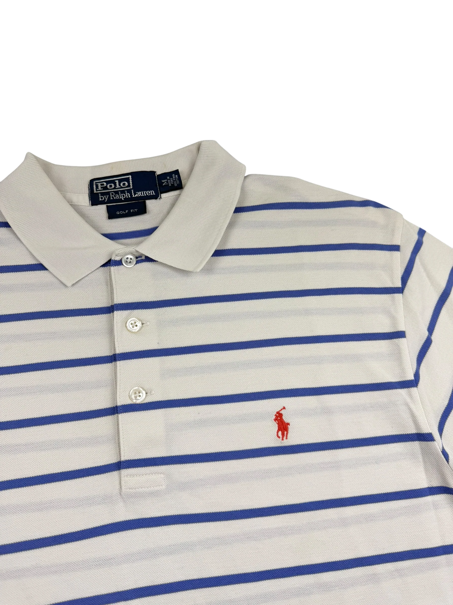 Ralph Lauren Striped Poloshirt (XL)