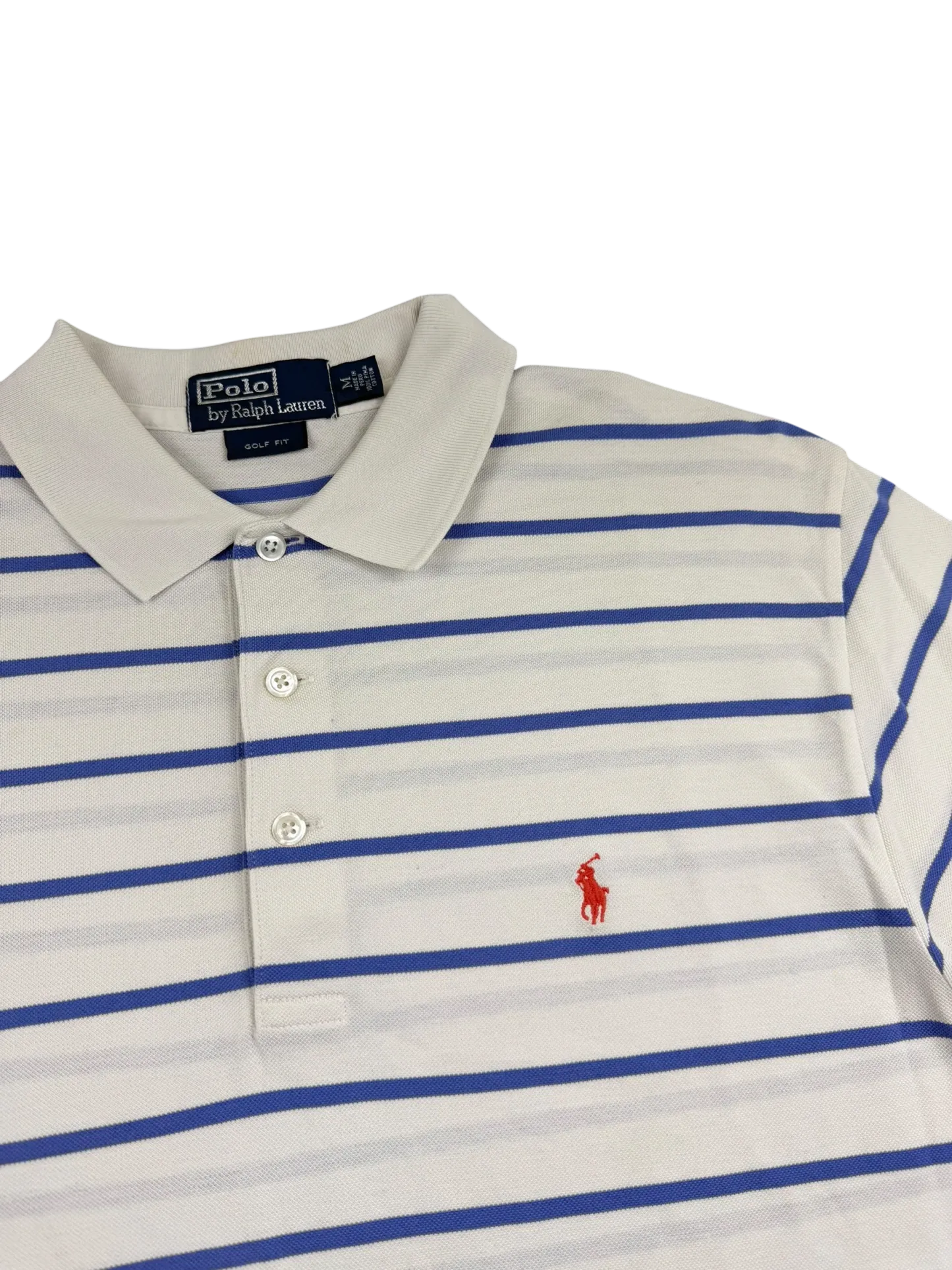 Ralph Lauren Striped Poloshirt (XL)
