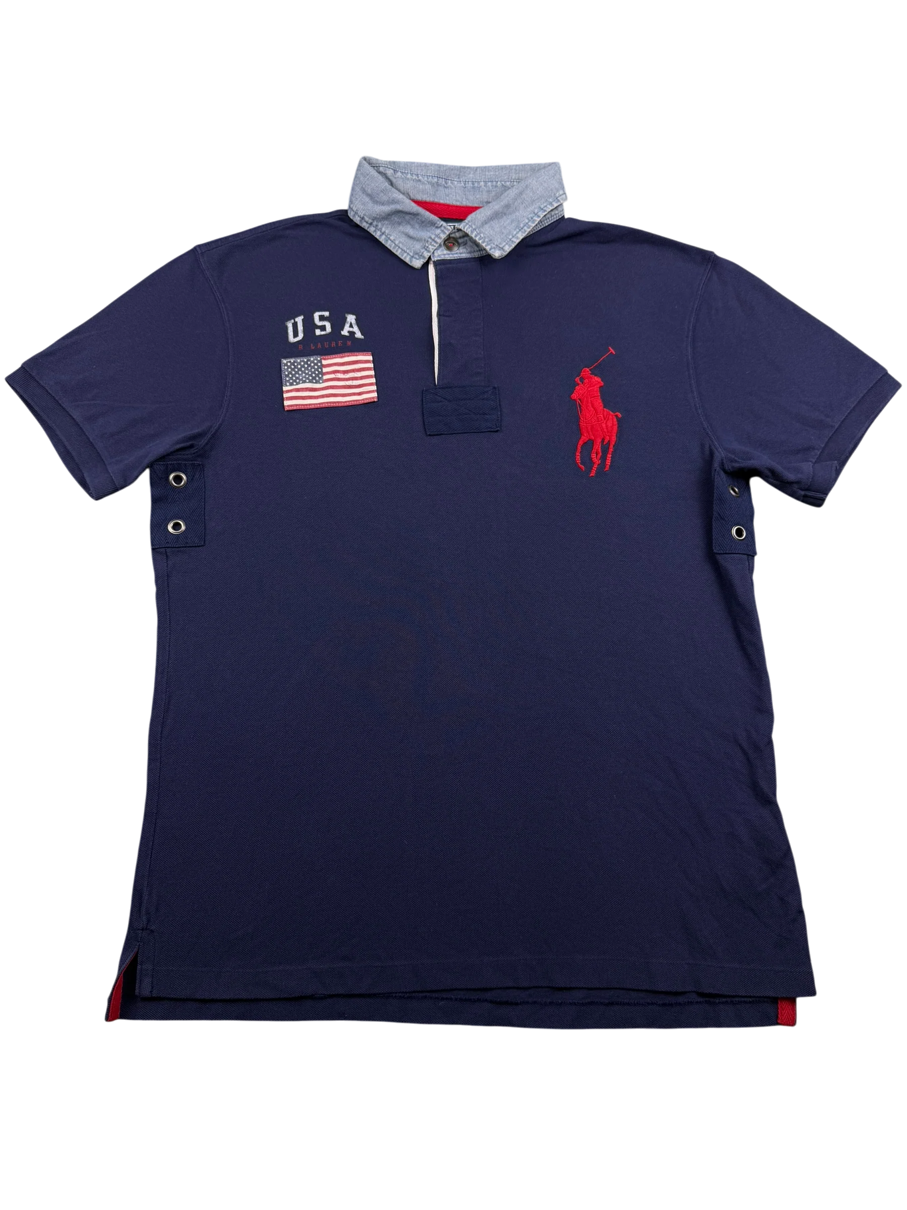 Ralph Lauren Big Pony USA Slimfit Poloshirt (L)