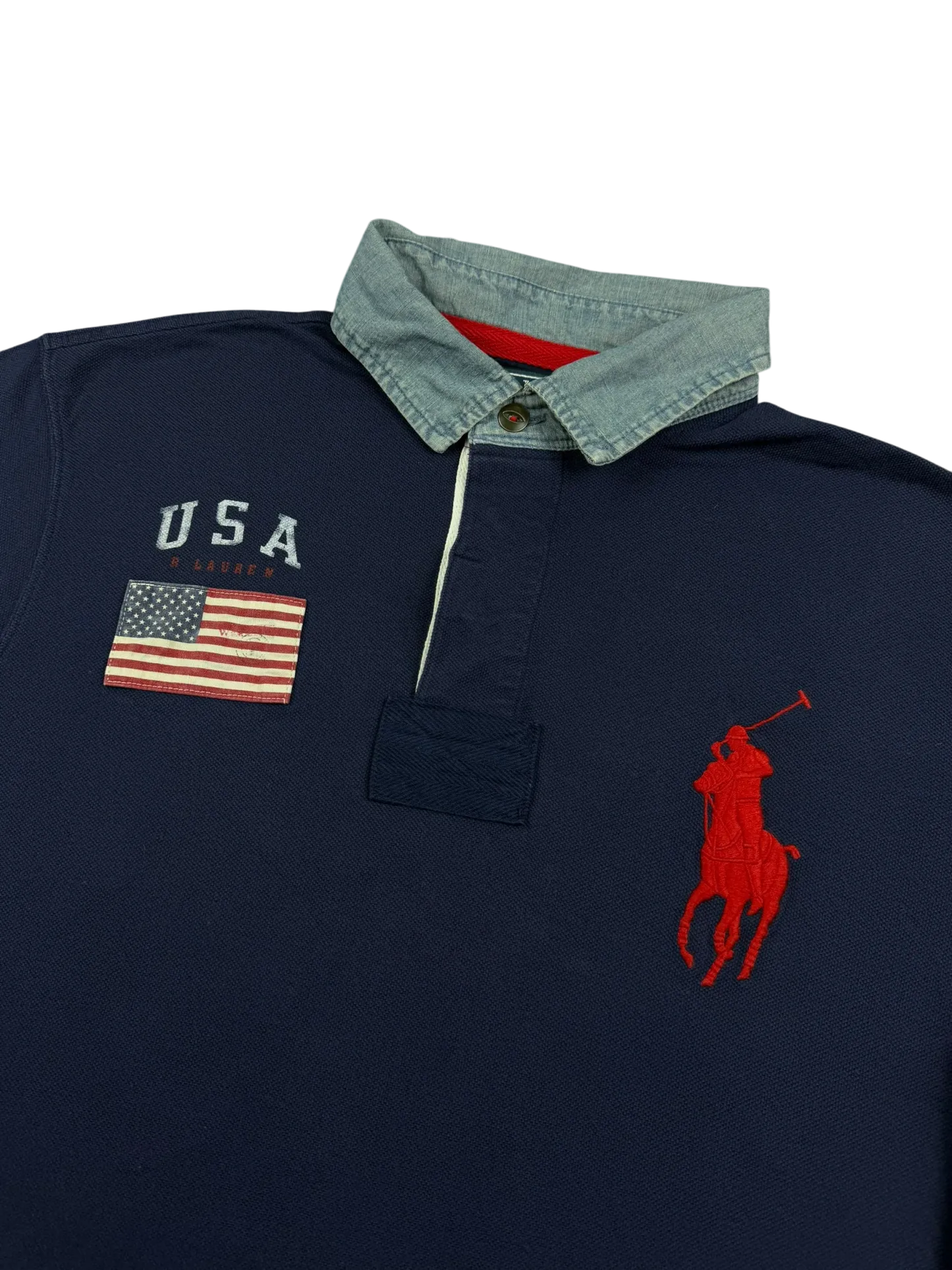 Ralph Lauren Big Pony USA Slimfit Poloshirt (L)