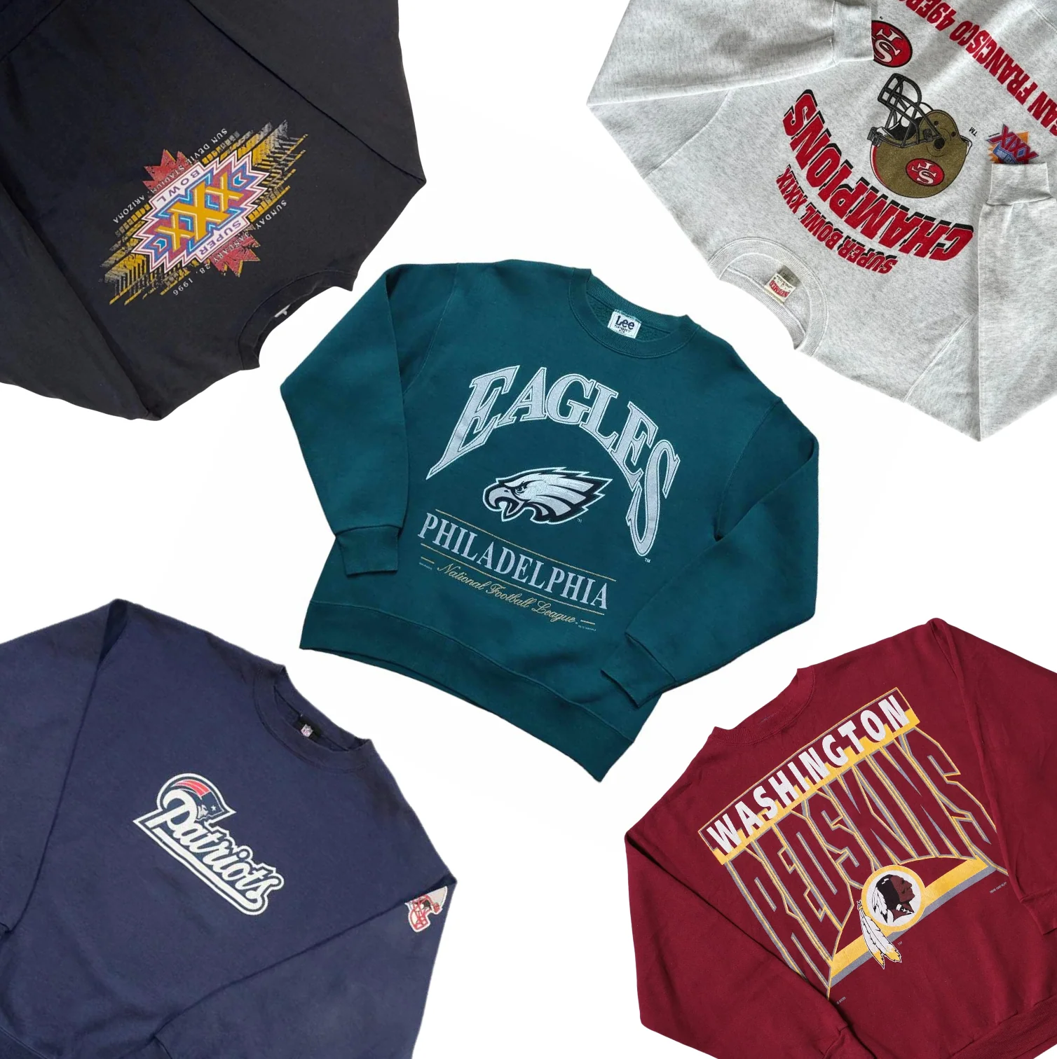 X10 USA Vintage Box Sweatshirts - Grade A