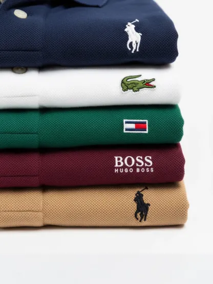 Premium Polo Box – 5 Vintage Pieces (Mix)