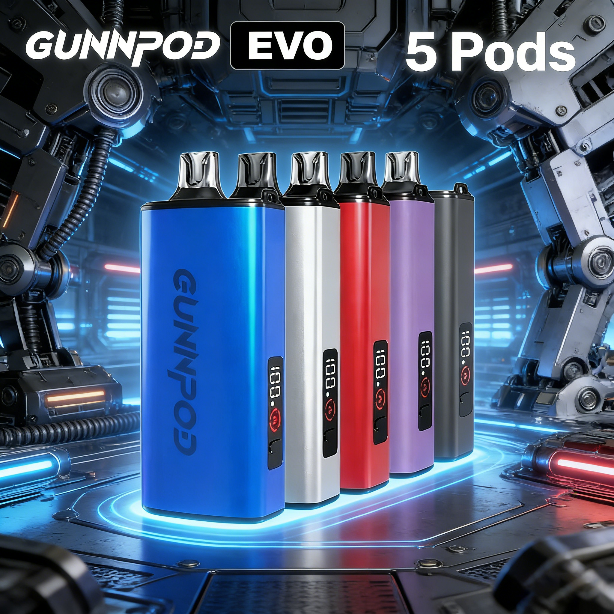 GUNNPOD EVO 5pcs-swix
