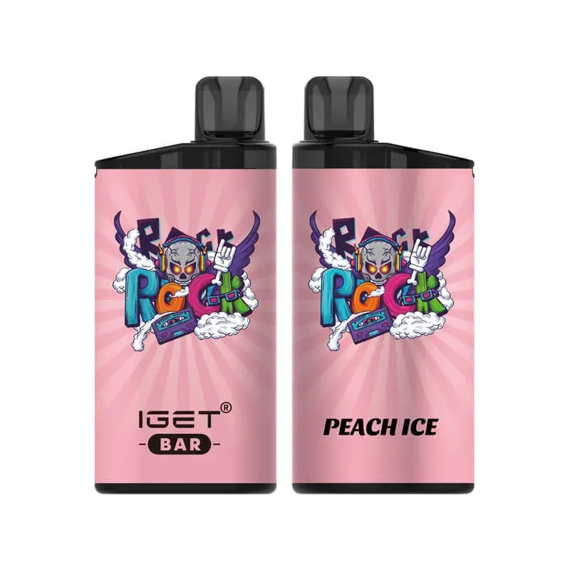 Peach Ice IGET Bar 3500 Puffs