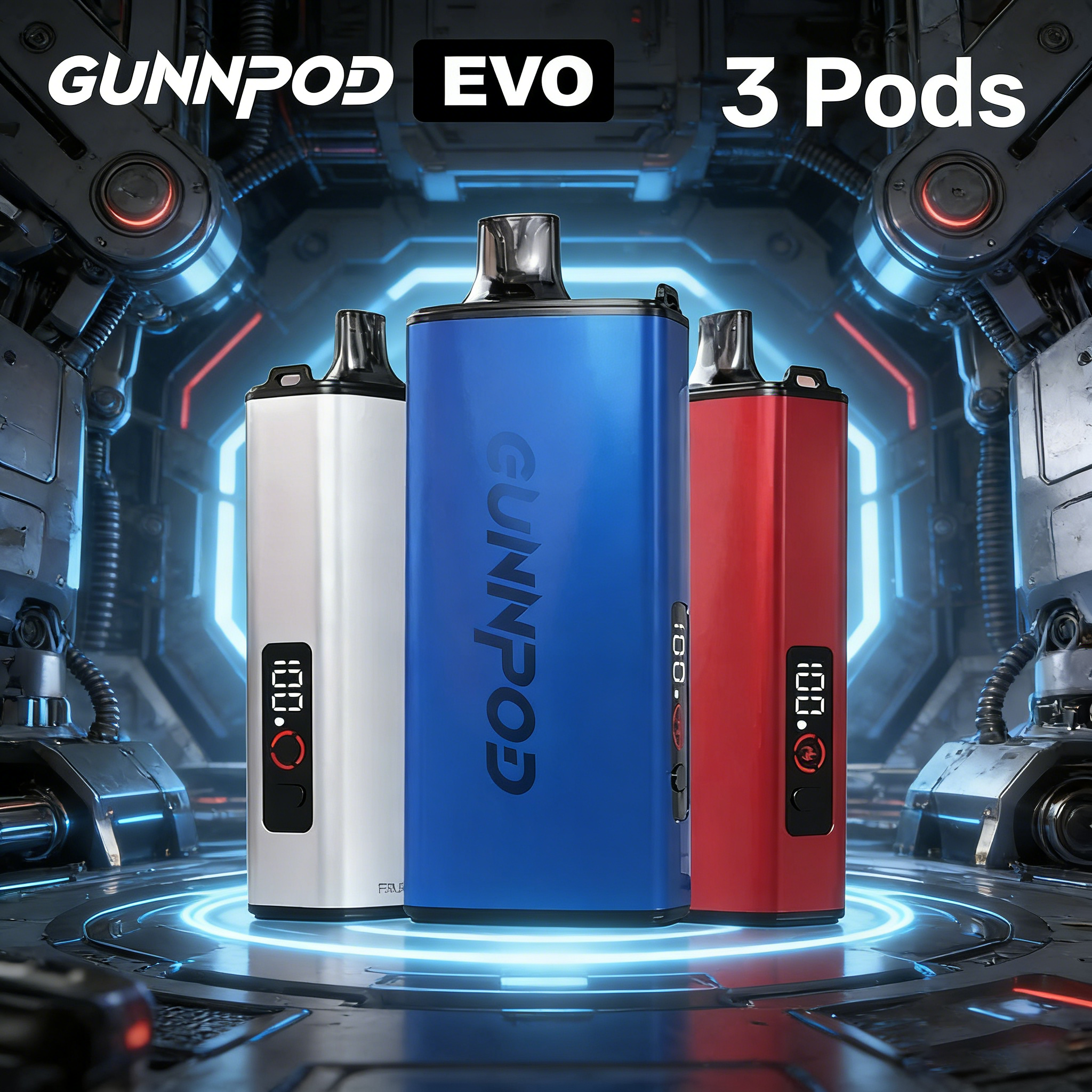 GUNNPOD EVO 3pcs-swix