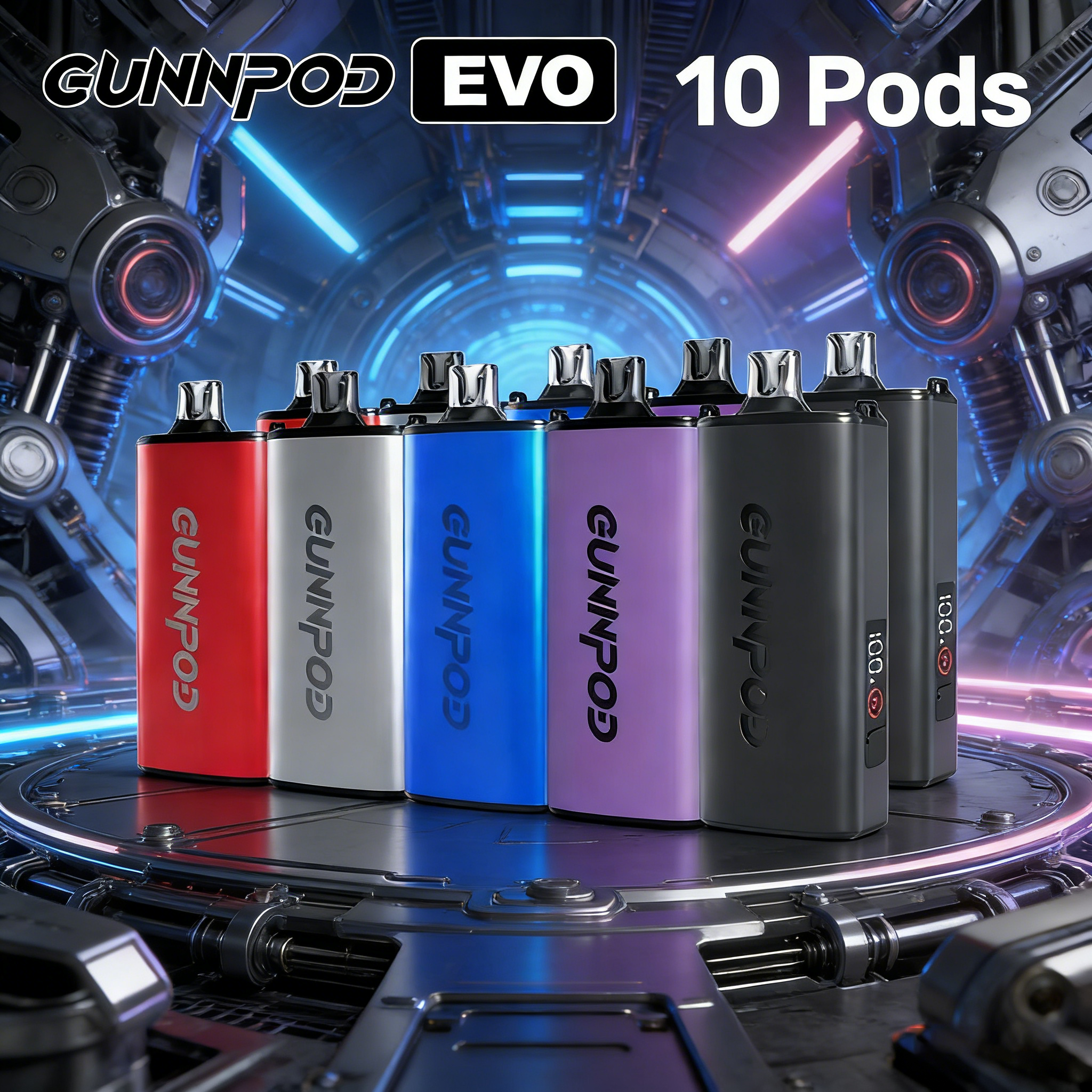 GUNNPOD EVO 10pcs-swix