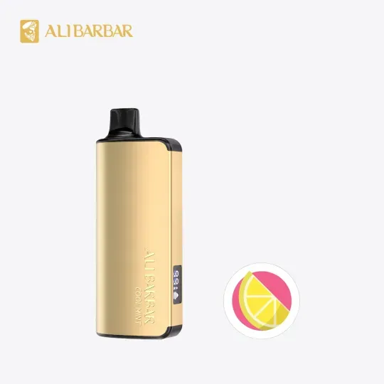 [Auwarehouse 3-7 day delivery] ALIBARBAR INGOT PINK LEMONADE 9000 PUFFS