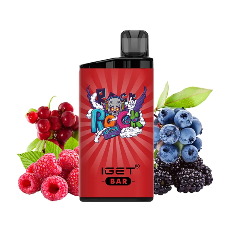 Quadruple Berry IGET Bar 3500 Puffs-swix