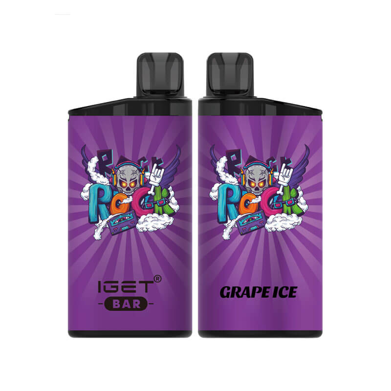 Grape Ice IGET Bar 3500 Puffs-swix