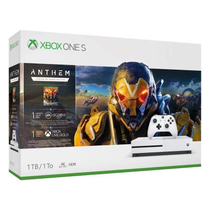 Xbox One S 1TB Console - Anthem Bundle