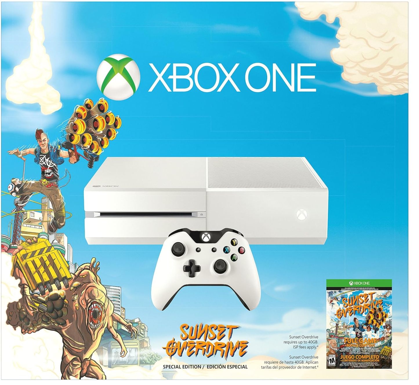Xbox One Special Edition Sunset Overdrive Bundle