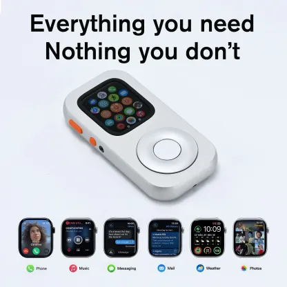 RePod Aluminum Alloy Protective Case for Watch Series The Classic iPod Reborn on Your Watch with Retro Scroll Wheel