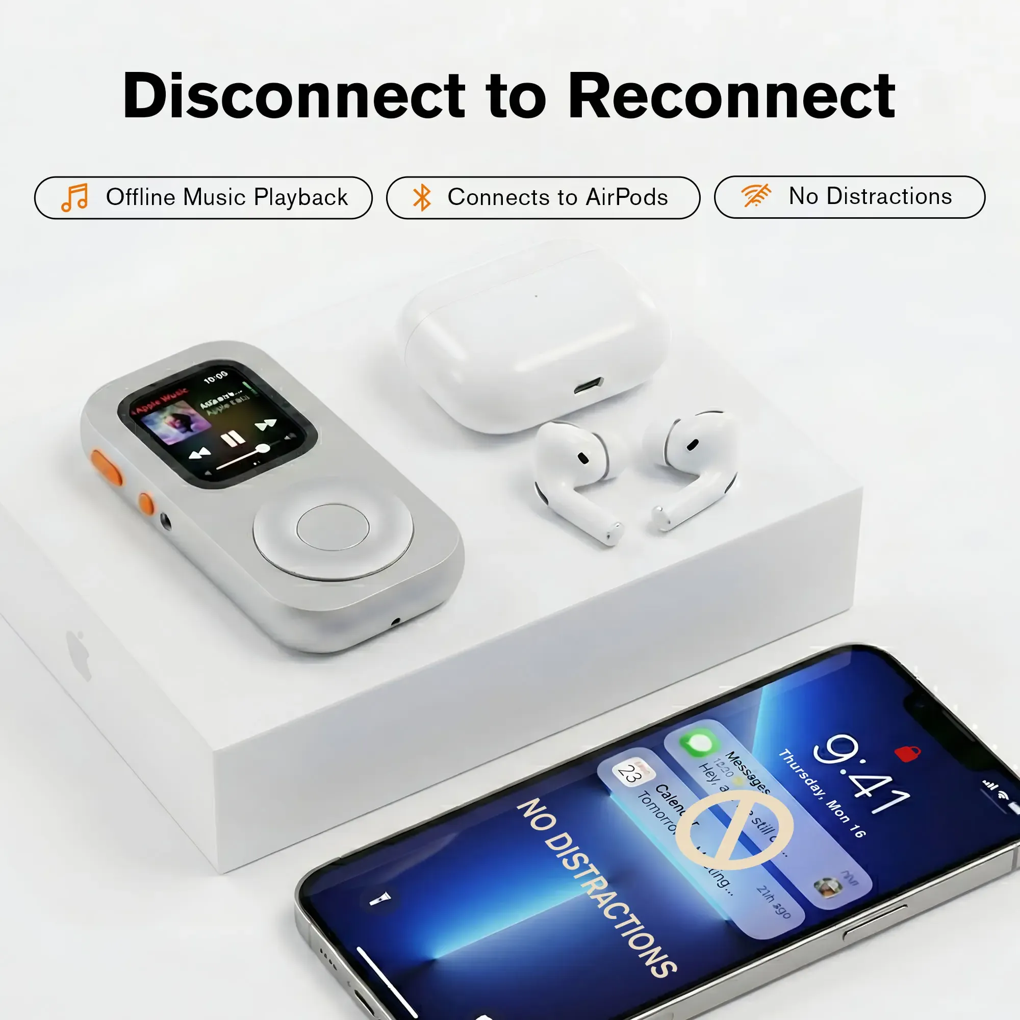 RePod Aluminum Alloy Protective Case for Watch Series The Classic iPod Reborn on Your Watch with Retro Scroll Wheel