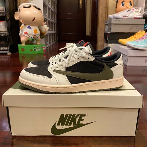 TRAVIS SCOTT X NIKE AIR JORDAN 1 LOW OG “Olive” photo review