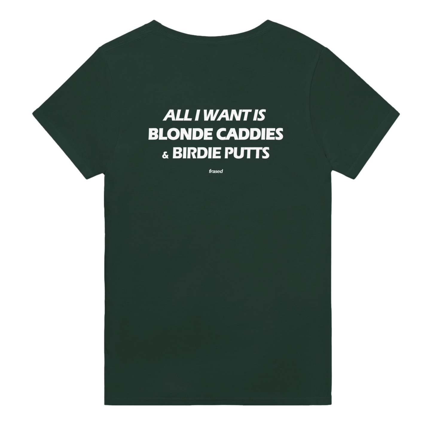 ALL I WANT IS BLONDE CADDIES & BIRDIE PUTTS