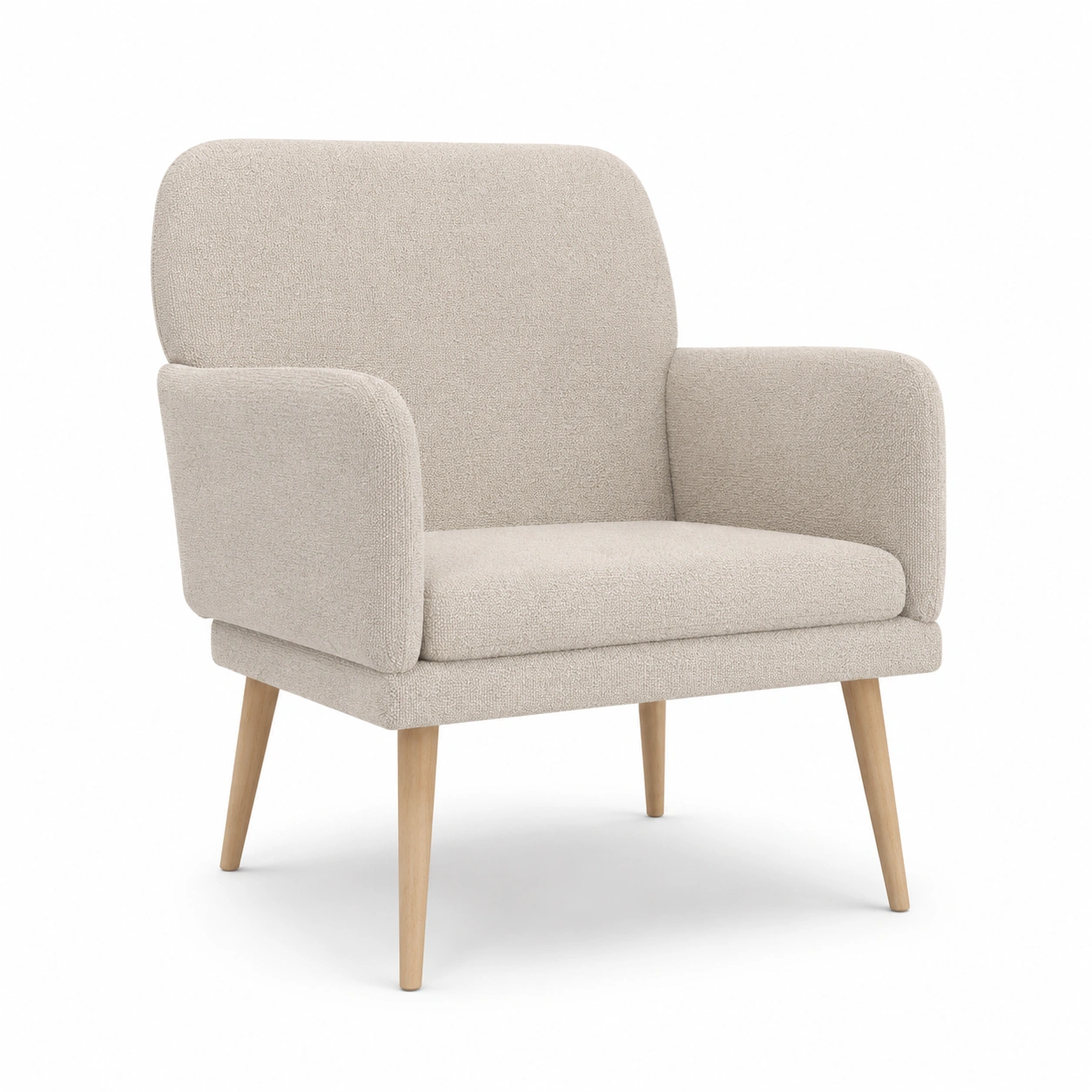 Sillon de borrego color marfil-vellanocasa