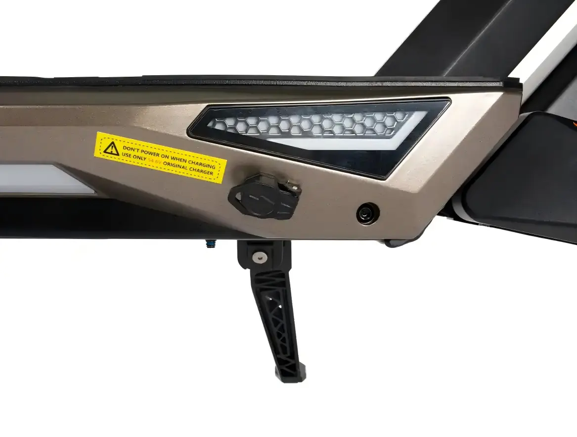 Kukirin T3 deck with RGB light waterproof port,durable design,45km/h speed,58km range