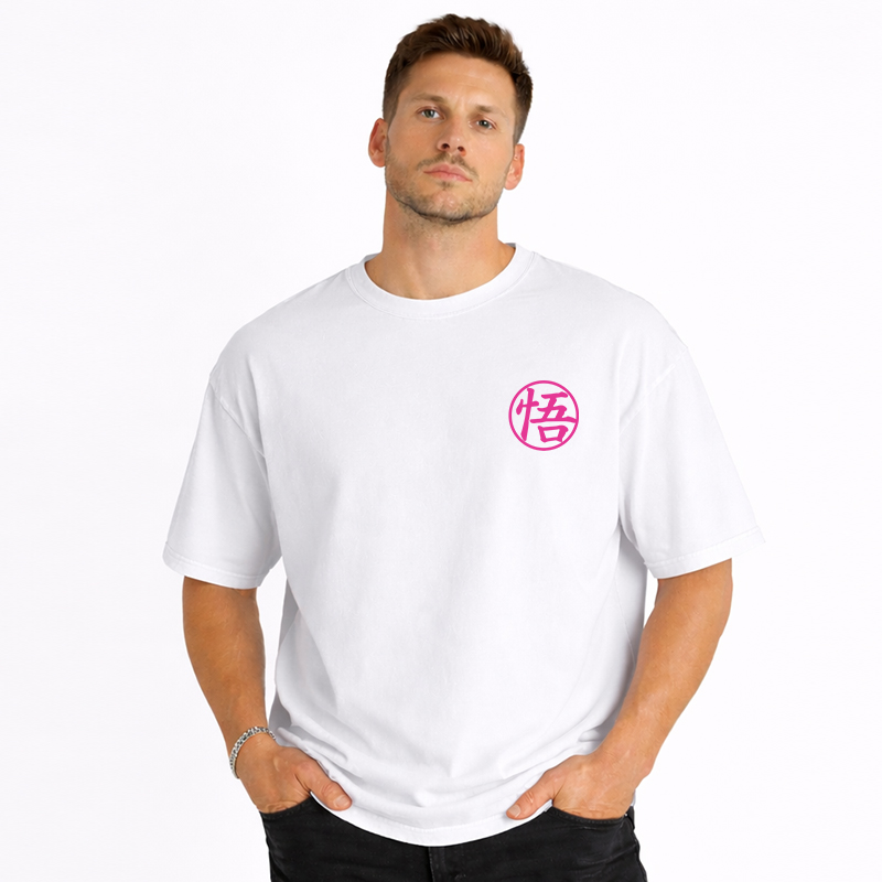 Dragon Ball Anime Goku Cartoon Print Cotton T-Shirt