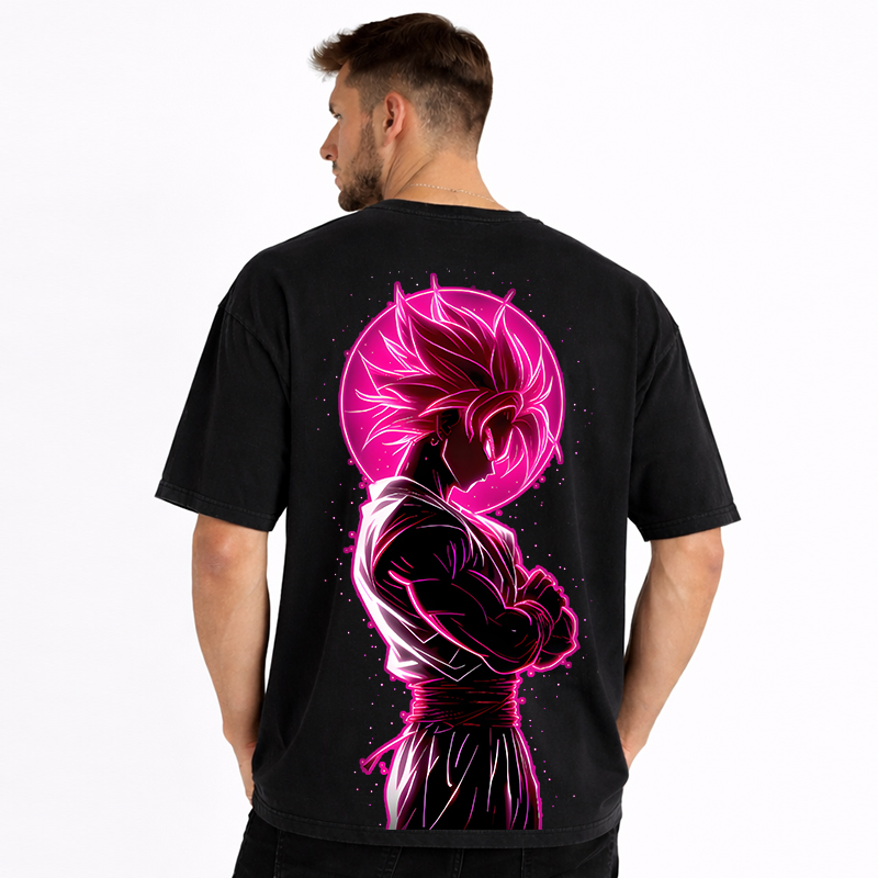 Dragon Ball Anime Goku Cartoon Print Cotton T-Shirt