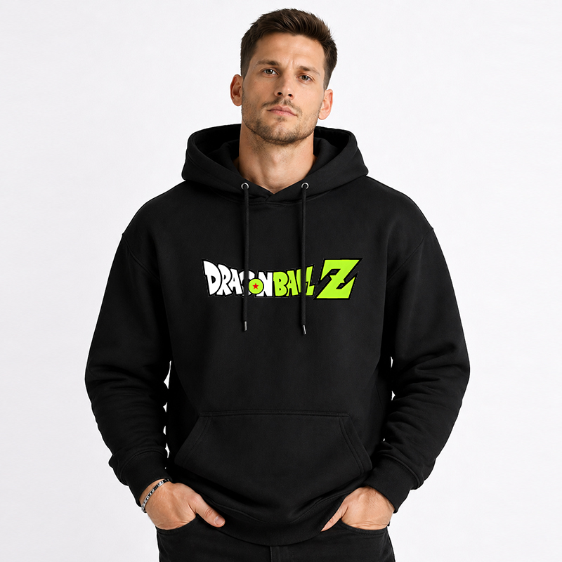 Dragon Ball Anime Broly Cartoon Print Cotton Hoodie