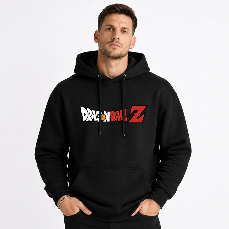 Dragon Ball Anime Goku Cartoon Print Cotton Hoodie