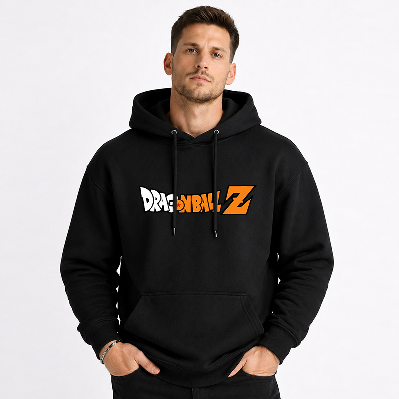 Dragon Ball Anime Goku Cartoon Print Cotton Hoodie