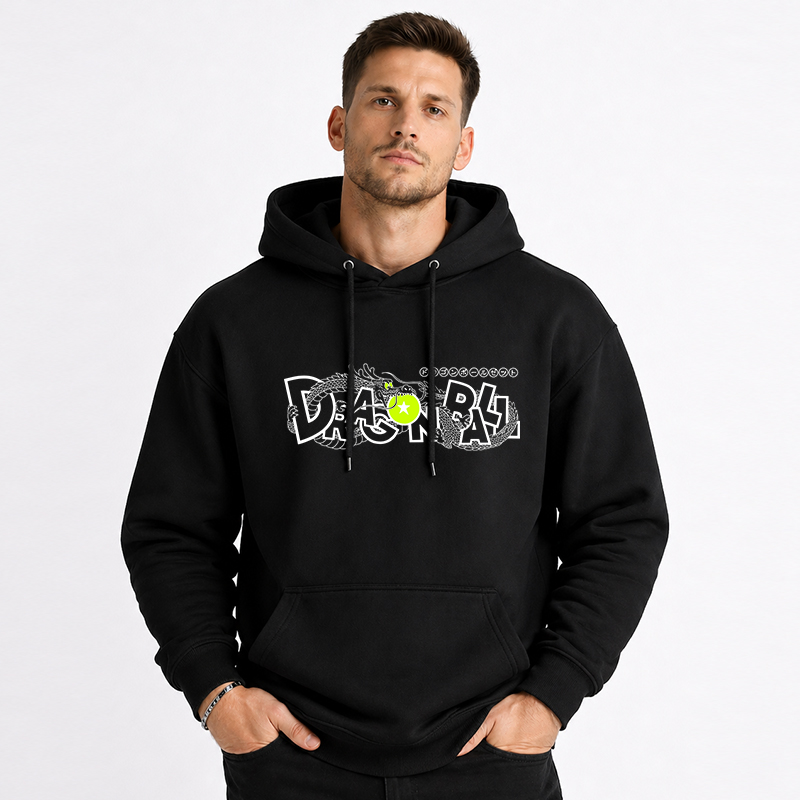 Dragon Ball Anime Broly Cartoon Print Cotton Hoodie
