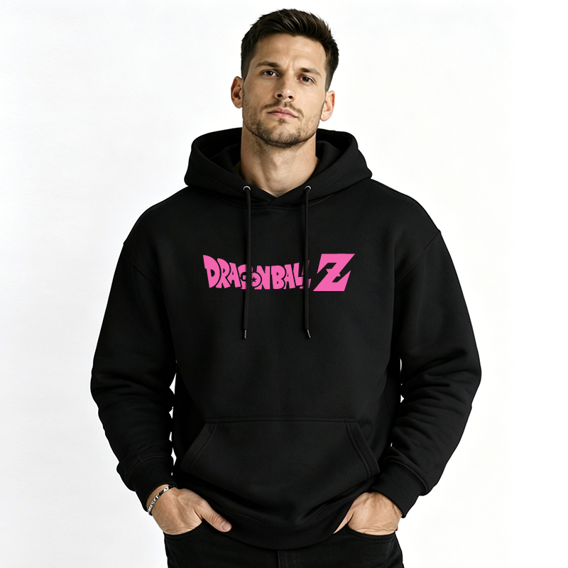 Dragon Ball Anime Majin Buu Cartoon Print Cotton Hoodie